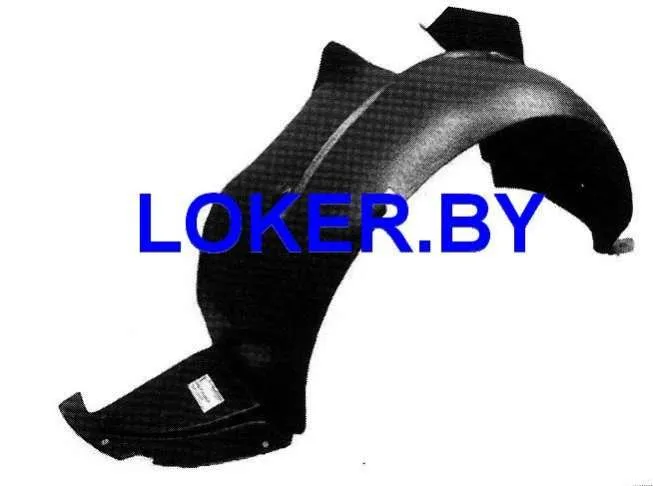 Защита крыла (подкрылок) передний левый Citroen Xsara Picasso 1999-2012