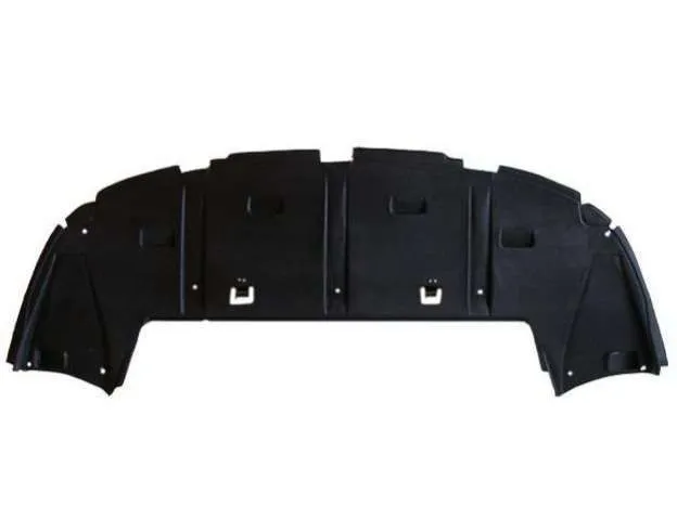 Пластиковая защита под передний бампер Citroen C4 1 2004-2010