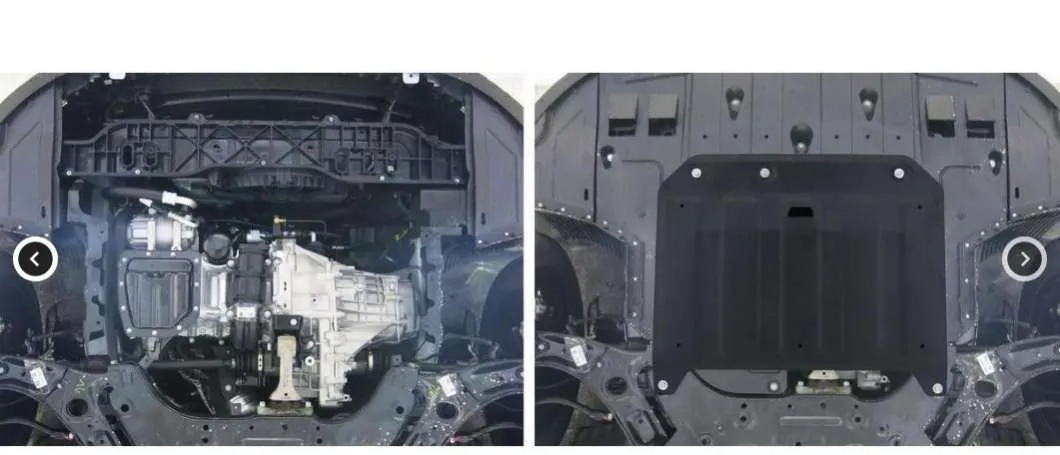 Металлическая защита двигателя и кпп Kia Cerato (III) Рестайлинг