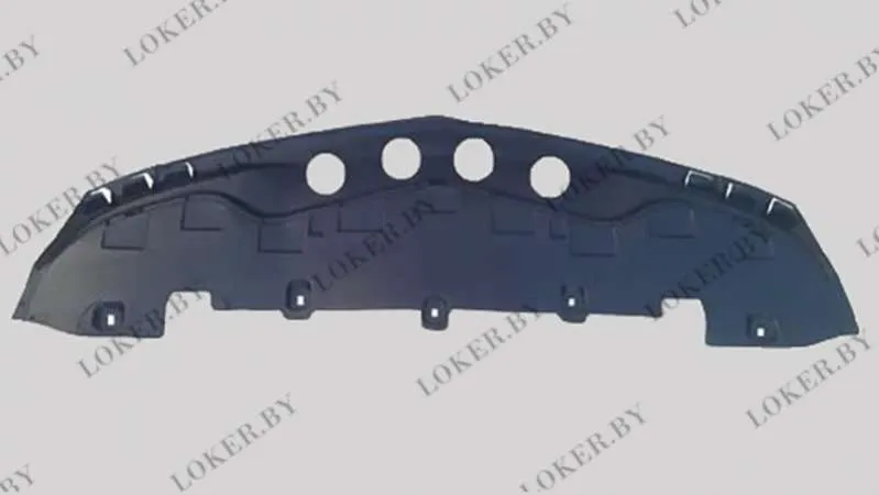 Пластиковая защита под передний бампер Mercedes B W245 2005-2011