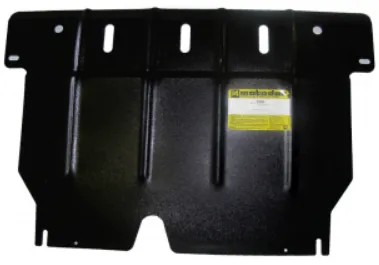 Металлическая защита двигателя и кпп Toyota Yaris 2 2005-2009 1,4 дизель