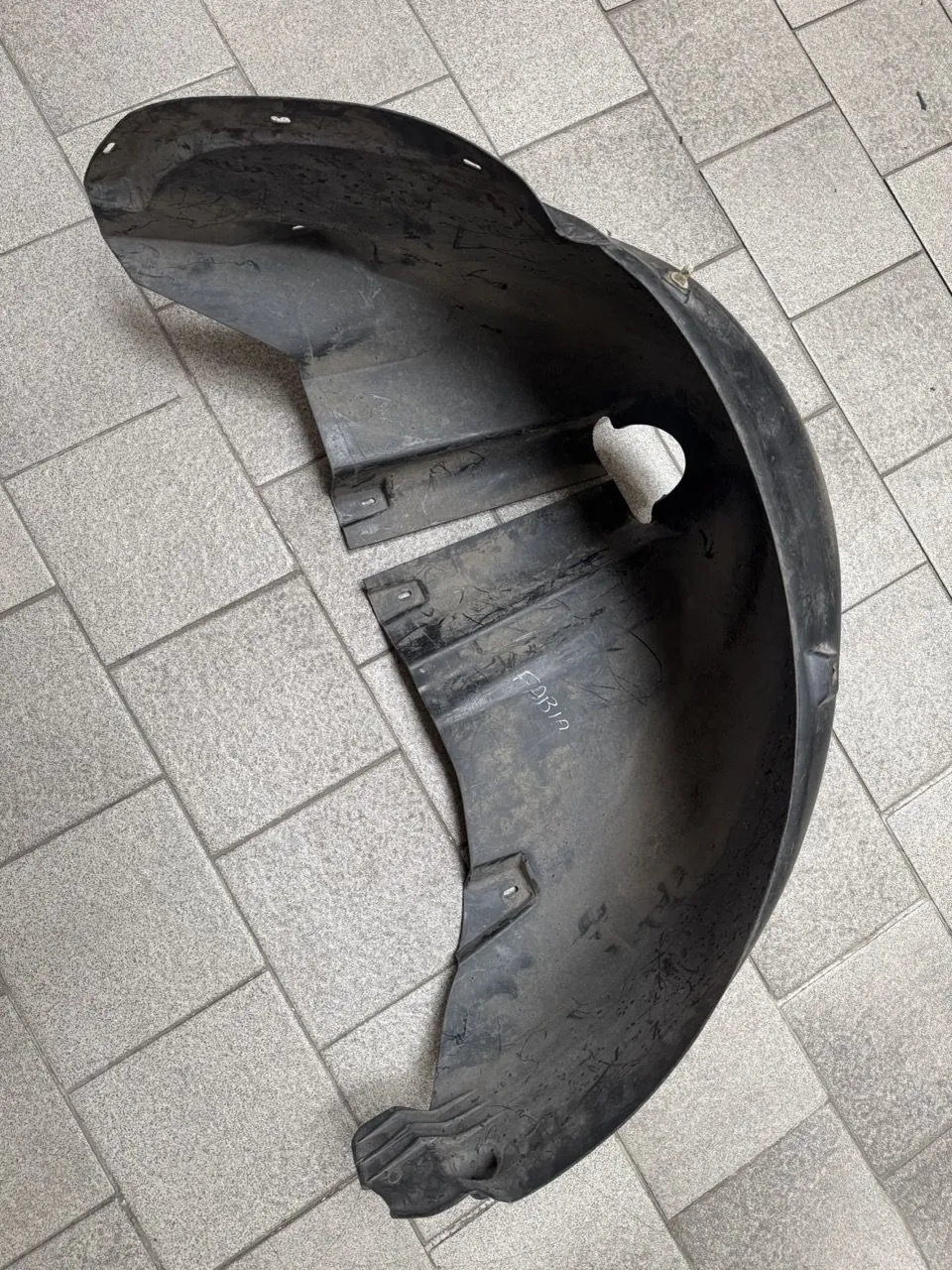 Защита крыла (подкрылок) задний правый Skoda Fabia 1 1999-2007