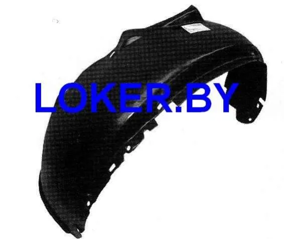 Защита крыла (подкрылок) передний левый Seat Arosa 1997-2000