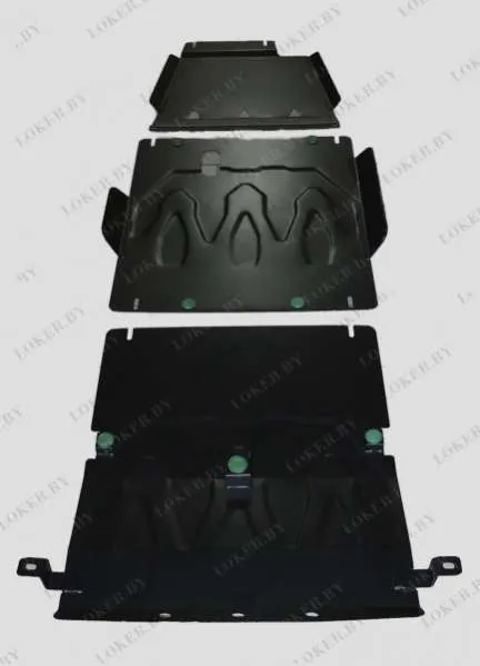 Металлическая защита двигателя, кпп и рк Kia Sorento 1 2002-2010