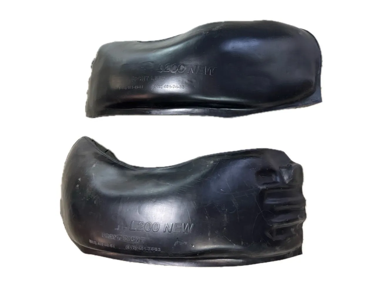 Защита передних крыльев пара 2шт Mitsubishi L200 4 2006-2012