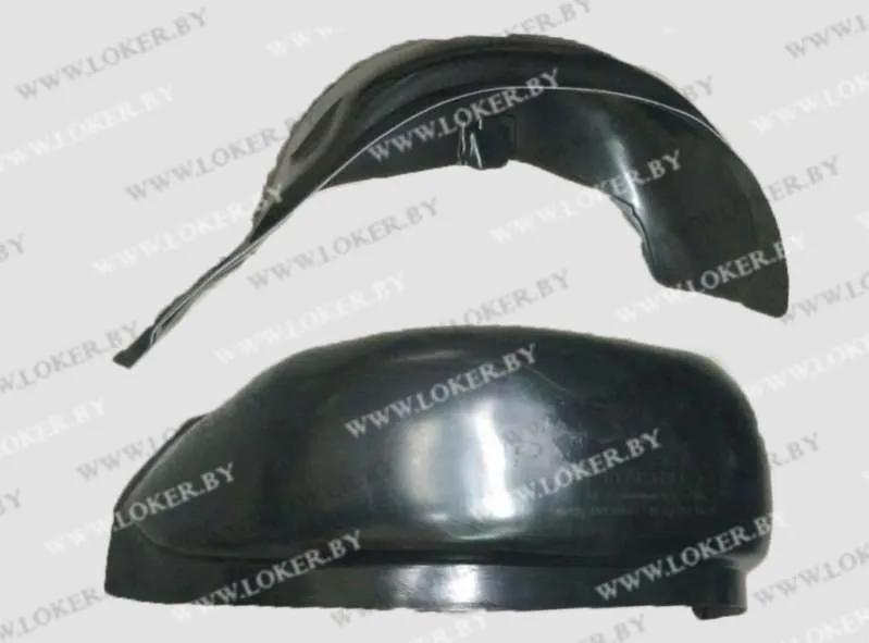 Защита задних крыльев пара 2шт Mitsubishi Pajero 2 1991-2000