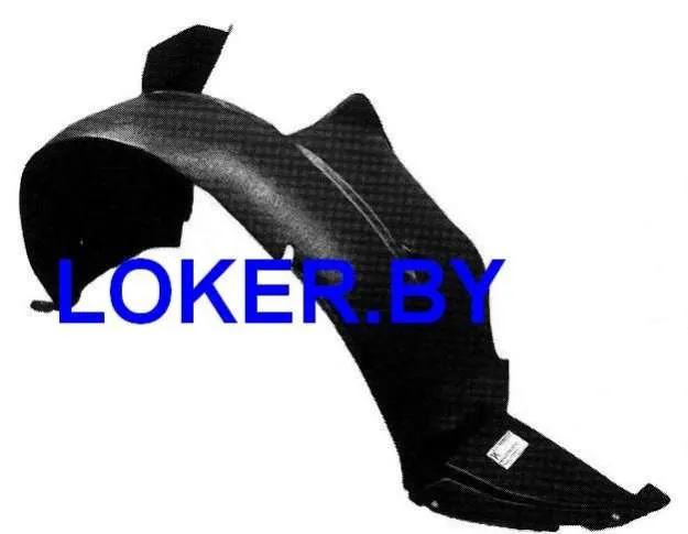 Защита крыла (подкрылок) передний правый Citroen Xsara Picasso 1999-2012