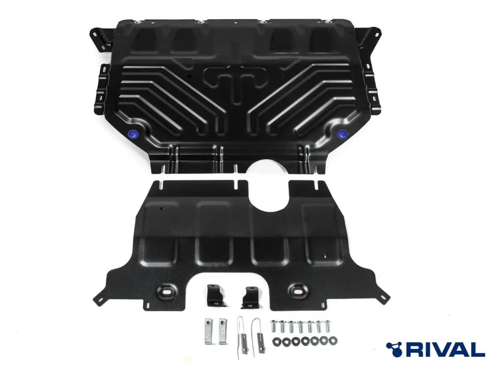 Металлическая защита двигателя и кпп Volkswagen Teramont 2020-