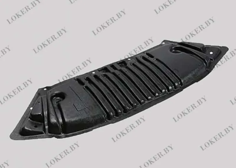 Пластиковая защита под передний бампер Mercedes C W204 2006-2015