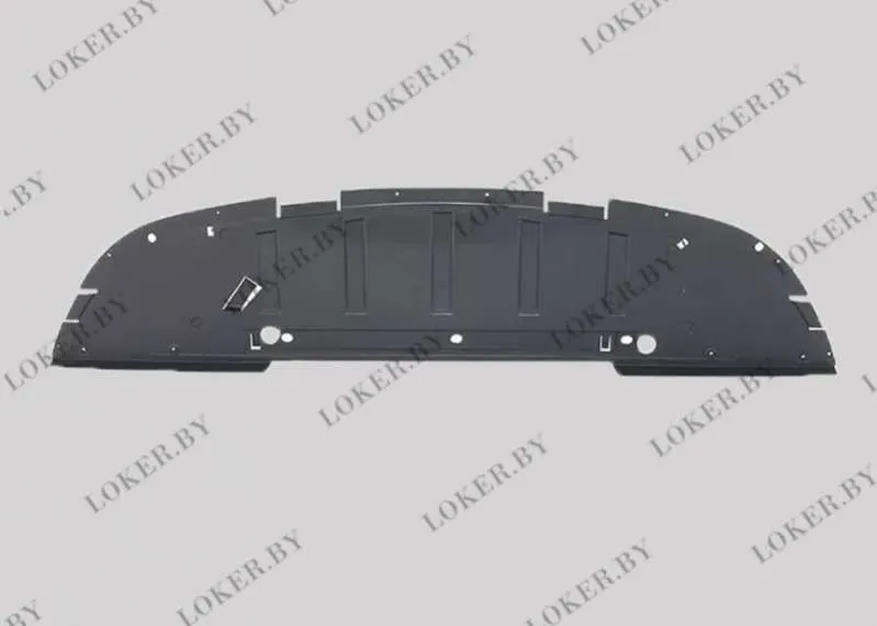 Пластиковая защита под передний бампер Renault Scenic 2/Grand Scenic 2003-2006