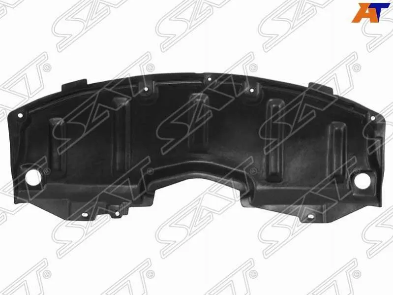 Пластиковая защита под передний бампер Mazda 6 2 2008-2012