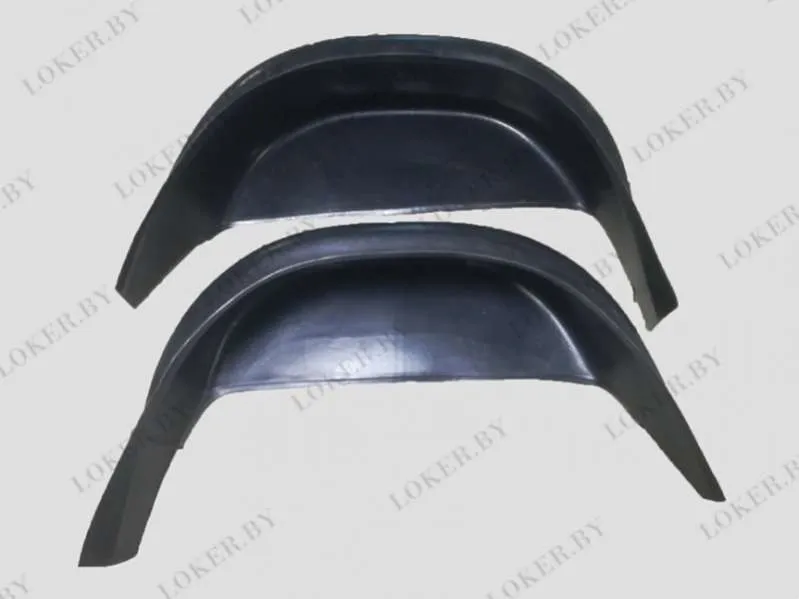 Защита задних крыльев пара 2шт Iveco daily 4 2007-2011 односкатный