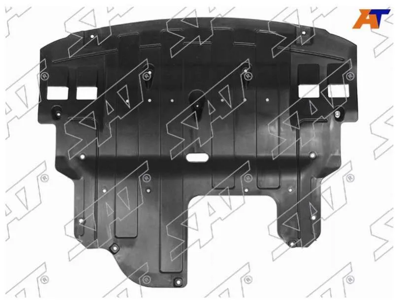 Пластиковая защита двигателя Kia Cee'd (JD) Рестайлинг 2015-2018