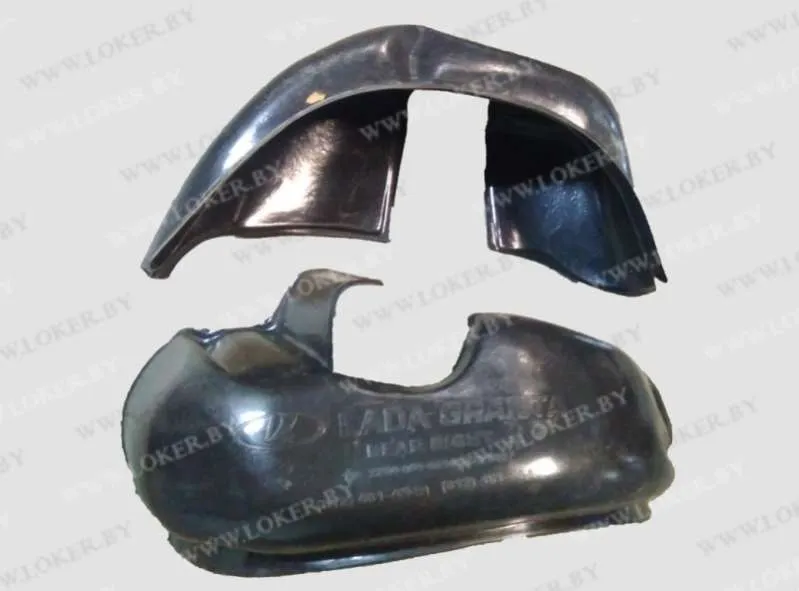 Защита задних крыльев пара 2шт Lada Granta 2018-