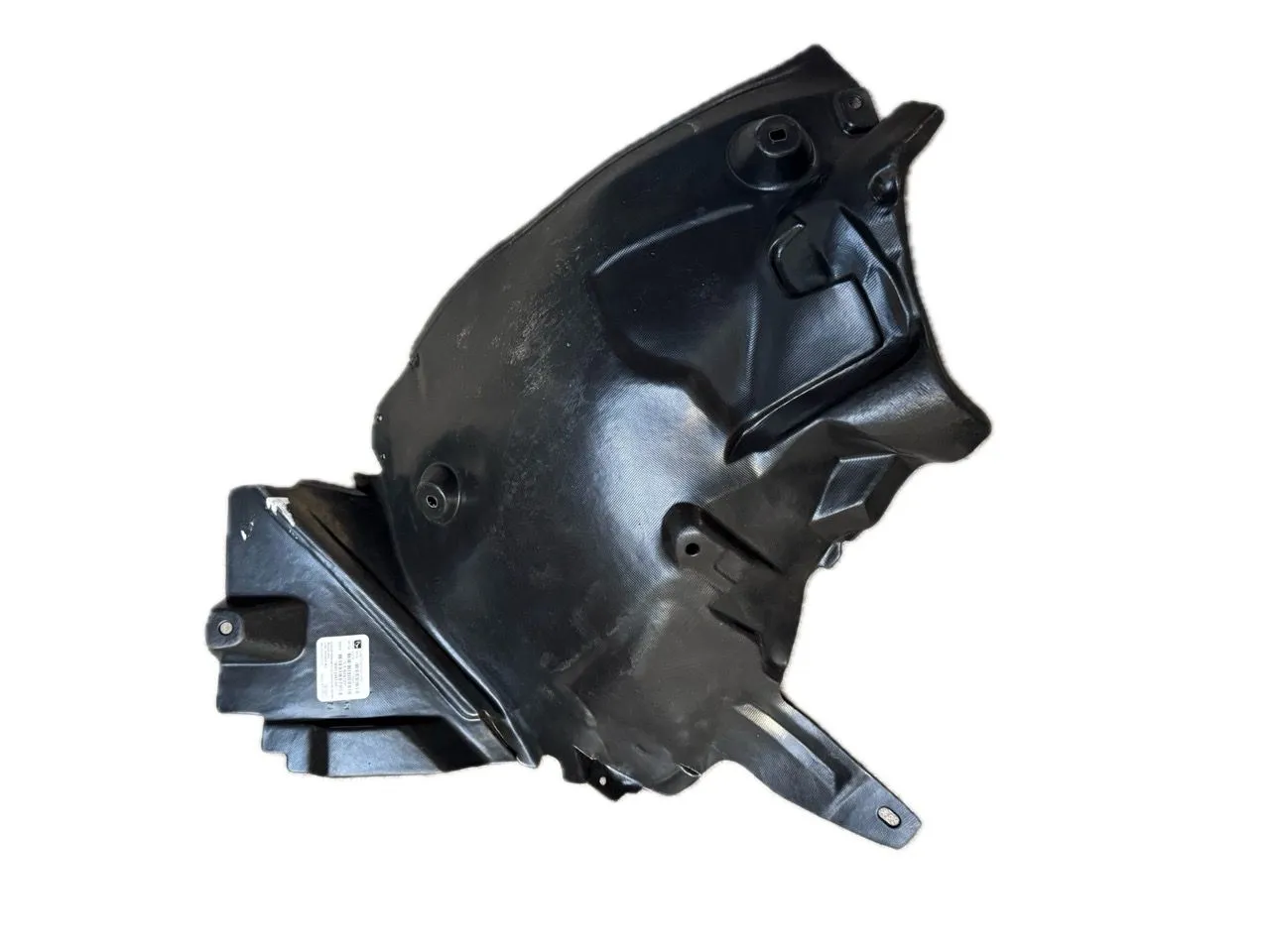 Защита крыла (подкрылок) передний левый Mercedes C W204 2006-2015 задняя часть