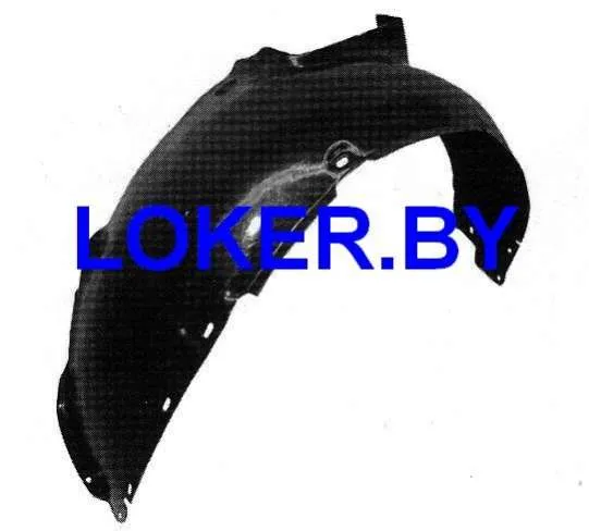 Защита крыла (подкрылок) передний левый Volkswagen Bora 1998-2005