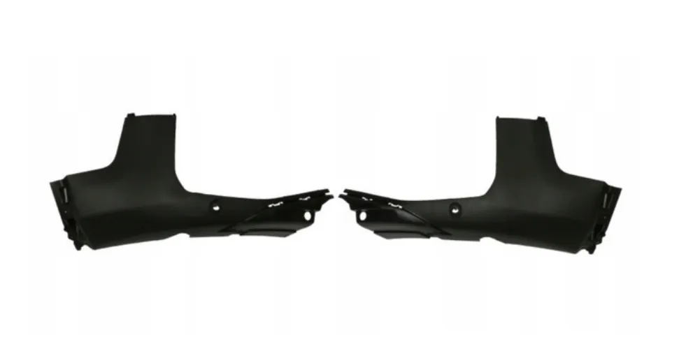 Юбка бампера переднего Peugeot 3008 2016-2020