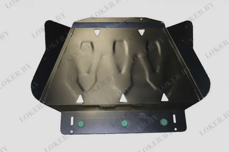 Металлическая защита кпп и рк Mitsubishi Pajero 4 2006-