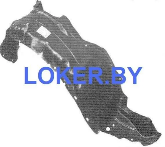 Защита крыла (подкрылок) передний правый Mazda 323 BA 1994-1998