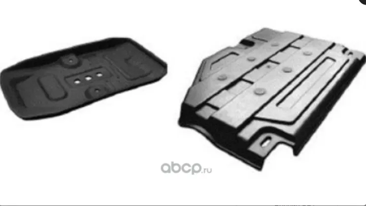 Композитная защита бензобака Renault Duster 2015-2020