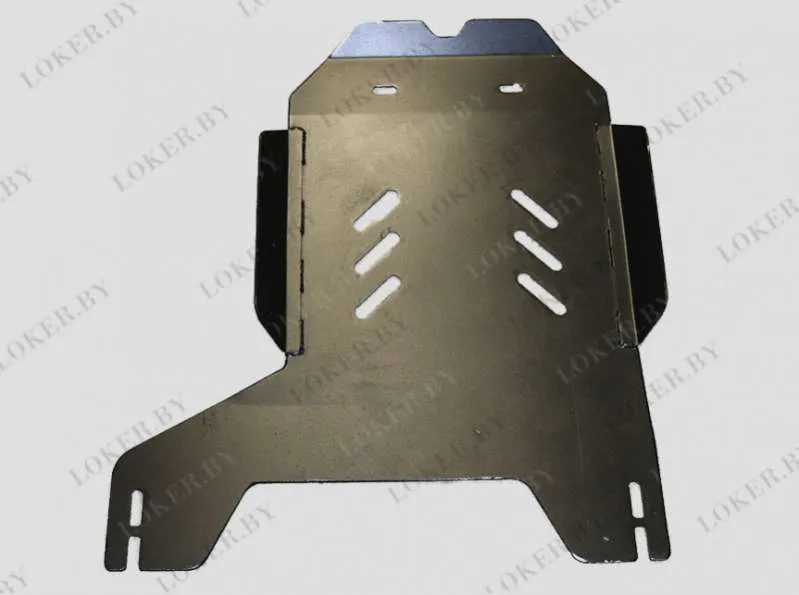 Металлическая защита раздаточной коробки Mitsubishi Pajero 4 2006-