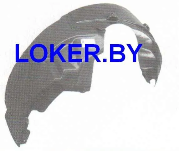 Защита крыла (подкрылок) передний правый Chrysler Sebring 3 2006-2010