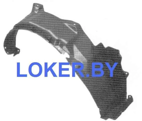 Защита крыла (подкрылок) передний правый Mitsubishi Carisma 1995-2004