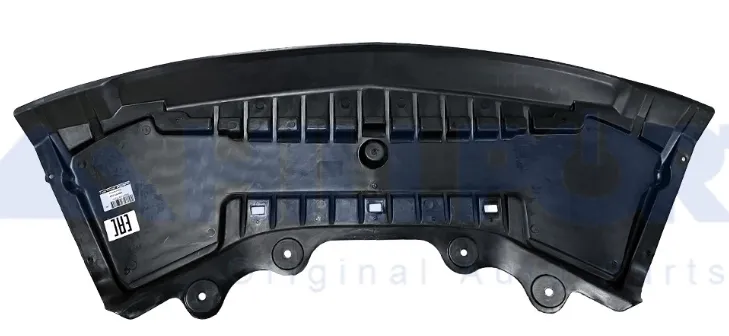 Пластиковая защита под передний бампер Mercedes S W221 2005-2013