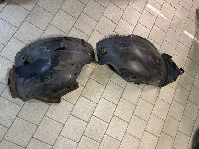 Защита крыла (подкрылок) передний левый в сборе Mercedes ML W164 2005-2011