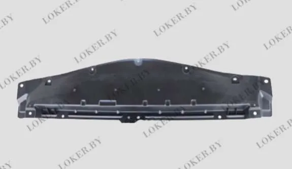 Пластиковая защита под передний бампер Mazda 3 BL 2009-2013