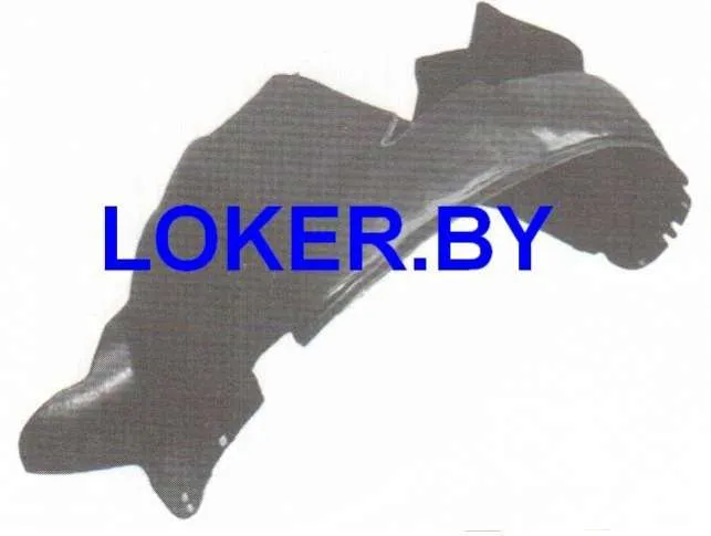 Защита крыла (подкрылок) передний левый Chrysler Voyager 4 2000-2008