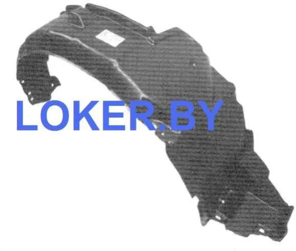 Защита крыла (подкрылок) передний правый Hyundai Elantra XD 2000-2006