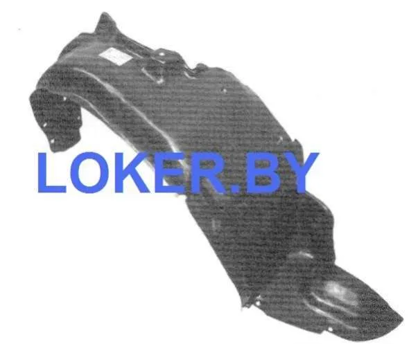 Защита крыла (подкрылок) передний правый Hyundai Lantra 2 1995-2000