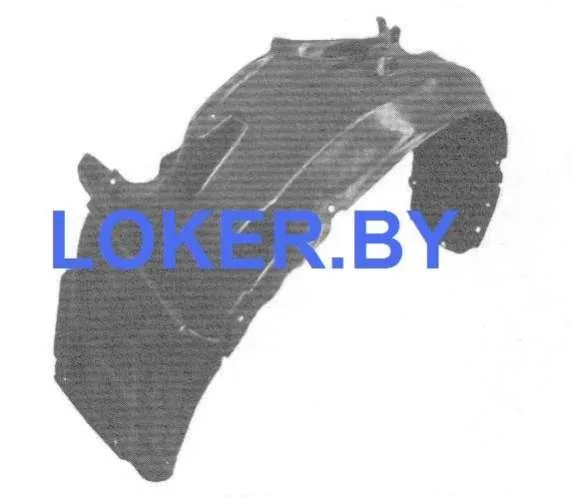 Защита крыла (подкрылок) передний левый Mitsubishi Galant 9 2003-2012