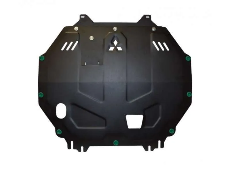 Металлическая защита двигателя и кпп Mitsubishi Outlander 3 2012-2022