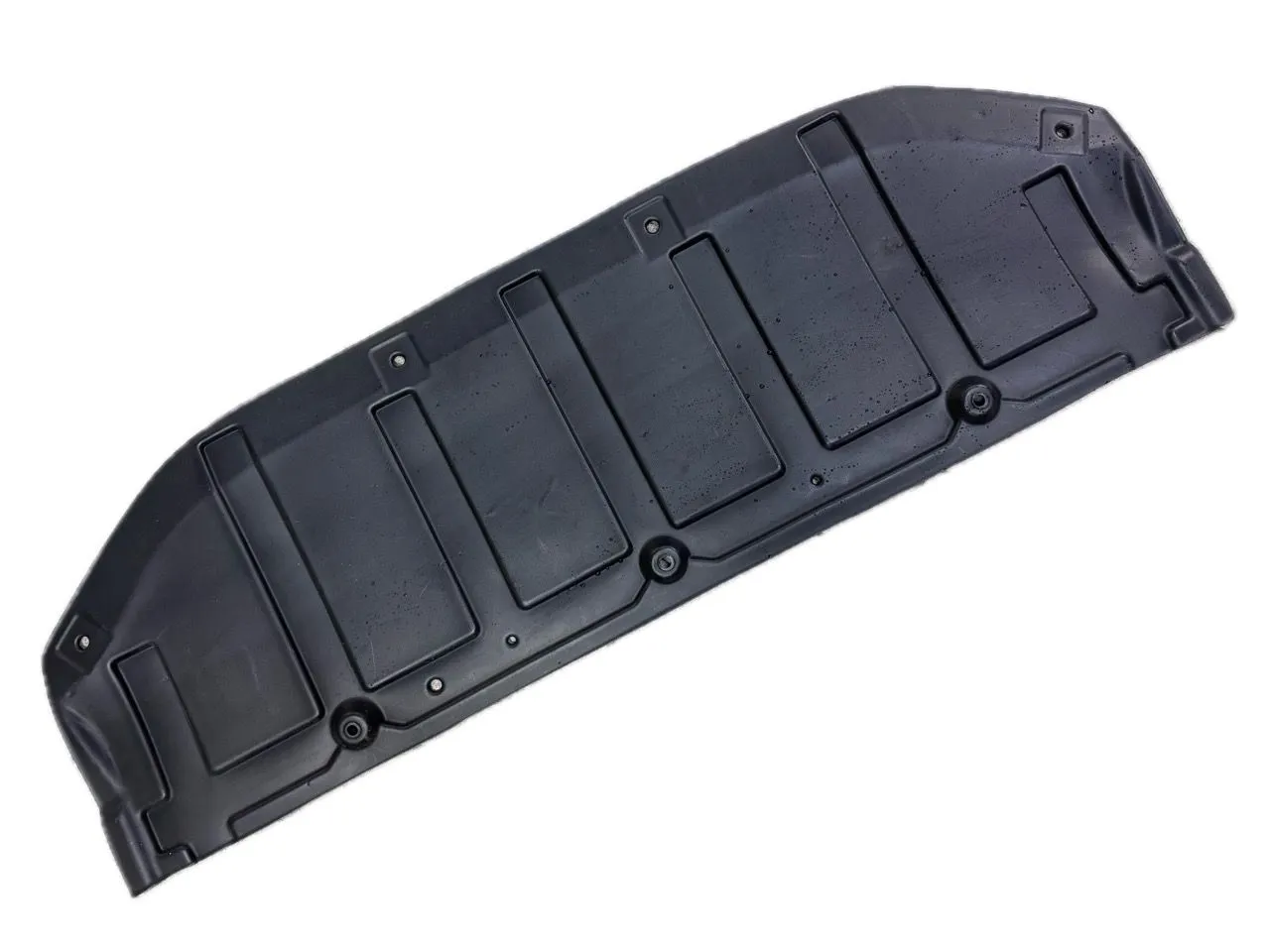 Пластиковая защита под передний бампер Nissan Qashqai 1 2006-2010