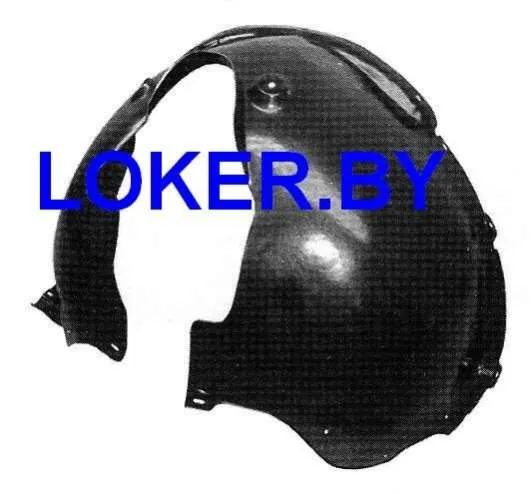 Защита крыла (подкрылок) передний левый Volkswagen Touareg 1 2002-2010