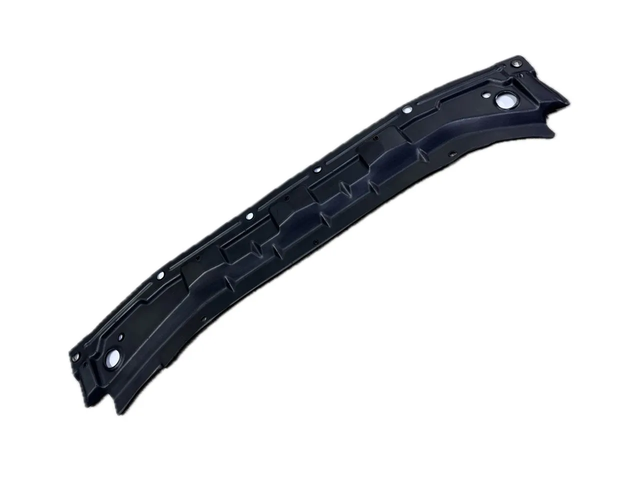 Пластиковая защита под передний бампер Nissan Almera G15 2012-2018
