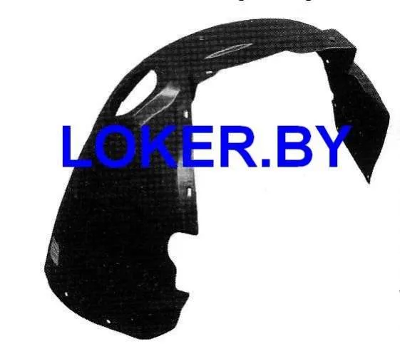 Защита крыла (подкрылок) передний правый Skoda Superb 1 2001-2008