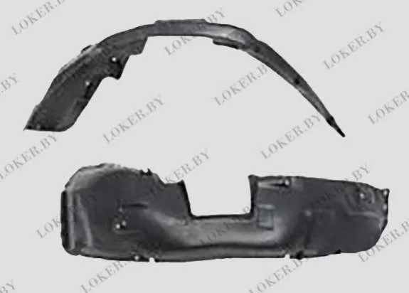 Защита крыла (подкрылок) передний левый Opel Meriva 1 2003-2010