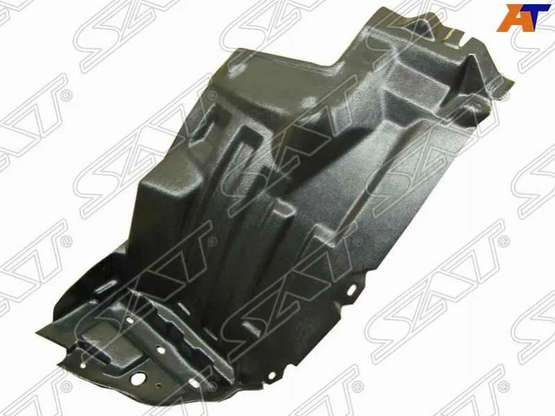 Защита крыла (подкрылок) передний левый Mitsubishi L200 4 2006-2012 передняя часть