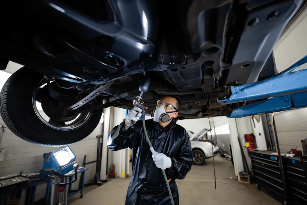 антикоррозийная обработка арок