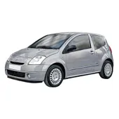 Пластиковая защита двигателя Citroen C2 2008-2009