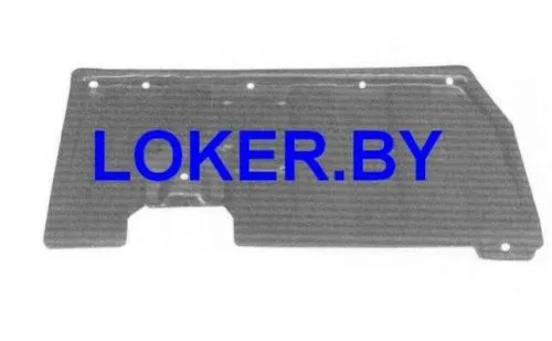 Пластиковая защита КПП Mitsubishi Lancer 10 2007-2017