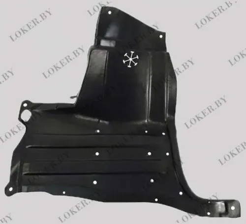 Пластиковая защита двигателя Honda Jazz 2 2008-2014