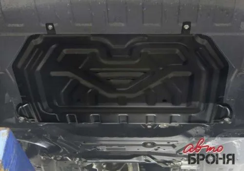 Металлическая защита двигателя и кпп Mitsubishi Outlander 3 2012-