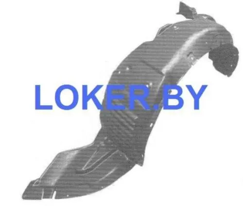 Защита крыла (подкрылок) передний левый Mazda 6 2 2008-2012 USA