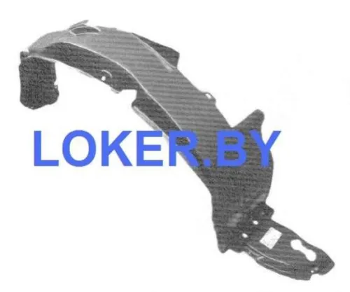 Защита крыла (подкрылок) передний правый Hyundai Santa FE 1 (SM) 2000-2006