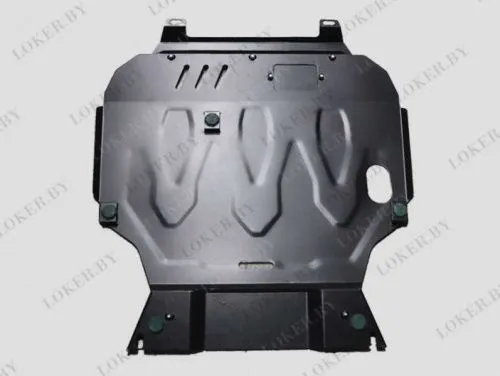 Металлическая защита двигателя и кпп Mitsubishi Outlander XL 2007-2012 для 3,0