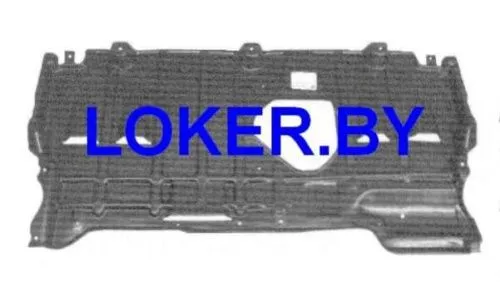 Пластиковая защита двигателя Mazda 3 BL 2009-2013